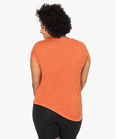 tee-shirt femme grande taille a manches courtes a motifs imprimeB030201_3