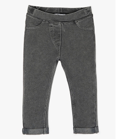 GEMO Jegging à taille réglable bébé fille gris standard