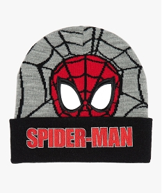 GEMO Bonnet garçon avec motif Spiderman Rouge