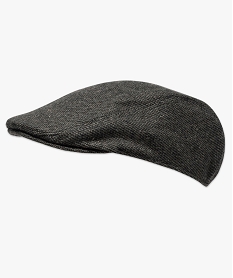 casquette homme style gavroche facon tweed gris chapeaux casquettes et bonnetsB085701_1