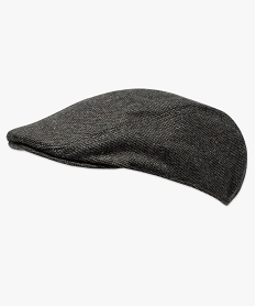 GEMO Casquette homme style Gavroche façon tweed Gris