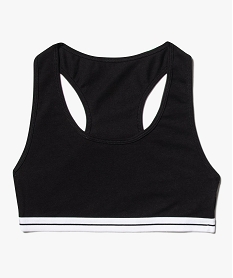 GEMO Brassière avec dos nageur fille Noir