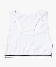 GEMO Brassière avec dos nageur fille blanc vif
