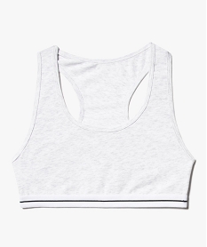 GEMO Brassière avec dos nageur fille gris standard