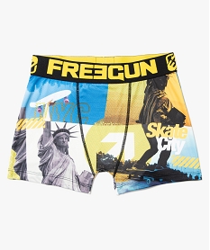 GEMO Boxer garçon imprimé Statue de la Liberté - Freegun Multicolore