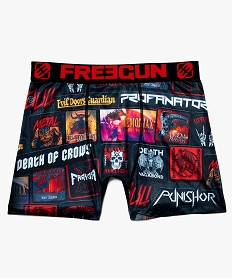 GEMO Boxer homme à motif tête de mort - Freegun Multicolore