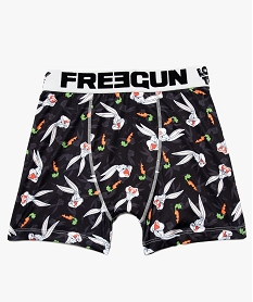 GEMO Boxer homme à motif Bugs Bunny - Freegun Noir