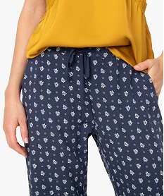 pantalon de pyjama femme imprime imprime bas de pyjamaB118901_2