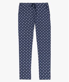 pantalon de pyjama femme imprime imprimeB118901_4