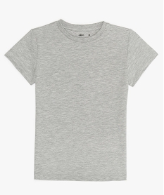 GEMO Tee-shirt garçon uni à manches courtes Multicolore