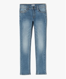 jean coupe slim 5 poches garcon gris jeansB149401_1