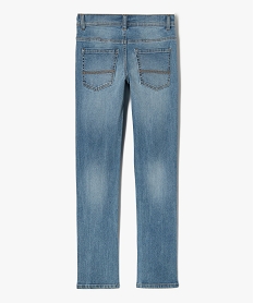 jean coupe slim 5 poches garcon gris jeansB149401_3