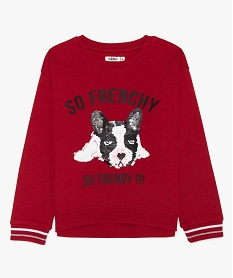 SANS GENRE BLEU SWEAT ROUGE