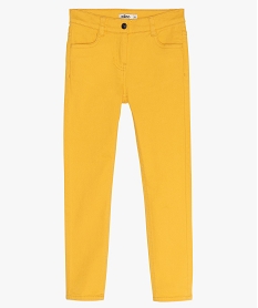 TOILE MARINE PANTALON JAUNE