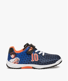 GEMO Baskets garçon multicolores - Captain Tsubasa bleu standard