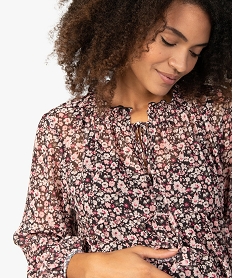 blouse femme speciale maternite a motifs fleuris imprime blousesB204101_2