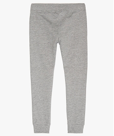 pantalon de jogging garcon ajuste et imprime gris pantalonsB205201_2