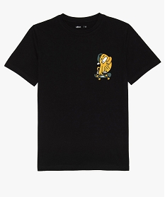 GEMO Tee-shirt garçon motif urbain kaki vif