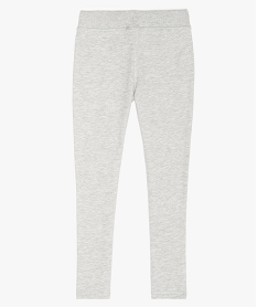 pantalon de jogging fille coupe ajustee grisB206801_3