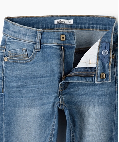 jean garcon coupe slim 5 poches gris jeansB210801_3