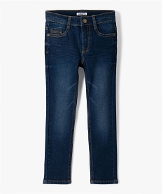 jean garcon coupe slim 5 poches gris jeansB210901_2