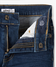 jean garcon coupe slim 5 poches gris jeansB210901_4