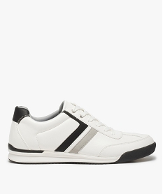 GEMO Tennis homme avec surpiqûres et détails contrastants blanc chine