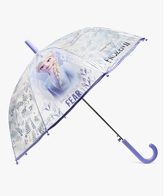 GEMO Parapluie fille transparent à motifs - La Reine des Neiges Violet