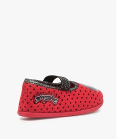 chaussons fille ballerines a pois - miraculous rougeB251301_4