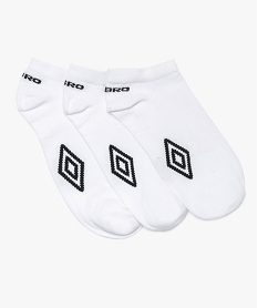 chaussettes homme special sport tige courte (lot de 3) - umbro blanc standardB252901_1