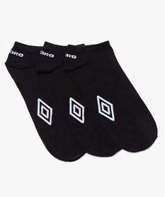 chaussettes homme special sport tige courte (lot de 3) - umbro noir standardB253001_1