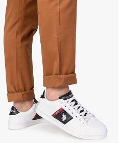 tennis homme avec empiecements contrastants - us polo blanc baskets et tennisB257201_1