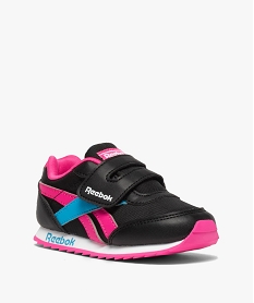 Gemo Chaussures Fille Baskets Bebe Fille A Scratch Reebok Royal Glide Noir Baskets Et Tennis Bebe Gemo
