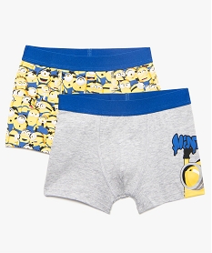 boxer garcon imprime - les minions (lot de 2) multicoloreB264801_1