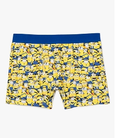 GEMO Boxer homme imprimé en microfibre - Gemo X Les minions Bleu