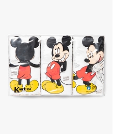 GEMO Mouchoirs jetables (lot de 6) - Mickey Blanc