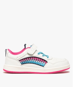 GEMO Baskets fille avec bandes colorées – LA Gear rose chine