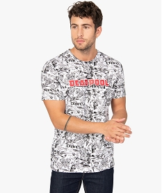 GEMO Tee-shirt homme imprimé façon BD - Marvel orange chine