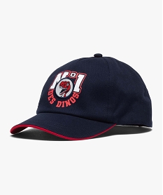 GEMO Casquette garçon avec motif dinosaure Bleu