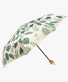 GEMO Parapluie femme pliable écologique - Perletti Vert