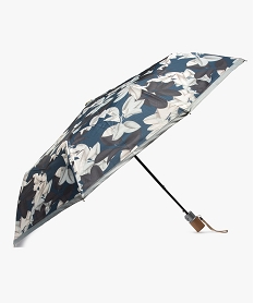 GEMO Parapluie femme pliable écologique - Perletti Bleu