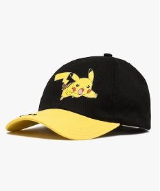 GEMO Casquette garçon avec motif et visière contrastante - Pokemon Jaune