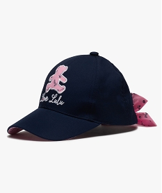 GEMO Casquette bébé fille à motif fleuri - Lulu Castagnette Bleu