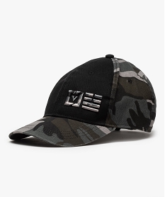 casquette homme a motif camouflage multicoloreB281801_1