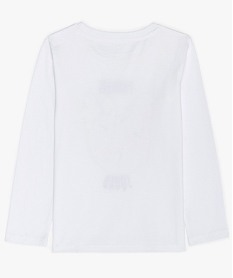 tee-shirt fille avec motifs princesses colores - disney blanc tee-shirtsB311301_3