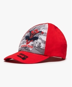 GEMO Casquette garçon avec motif Spiderman Rouge