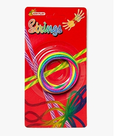 GEMO Jeu de ficelle Strings multicolore coloris assortis