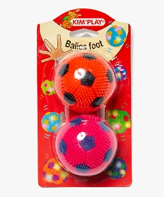 GEMO Balle lumineuse à picots (lot de 2) coloris assortis