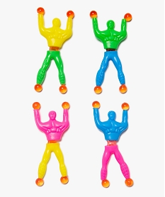 GEMO Jouets acrobates collants (lot de 4) Multicolore