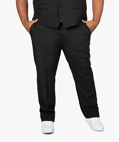 pantalon de costume coupe droite noirB331601_1